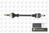 Піввісь Ducato/Jumper 1/1.4t Л. (28/37, без ABS, 770мм) BGA DS6710L (фото 1)