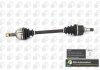 Піввісь Citroen C4/Peugeou 307 1.4/1.6i 01-10 (25/22) 630mm Л. BGA DS6724LA (фото 1)