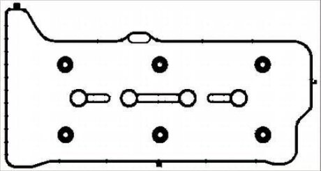 Прокладка клапанної кришки (к-кт) ACCORD VII/CIVIC VIII/CR-V/FR-V (BE) 2.2 i-CDTI/CDTI 04- BGA RK3326