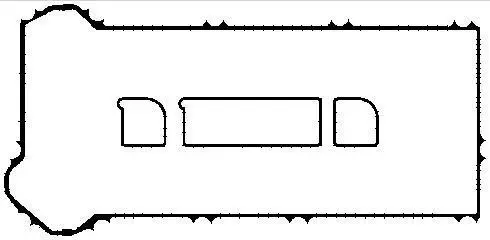 Прокладка клапанної кришки Focus II/Mondeo III 1.8/2.0 i 00- BGA RK3371 (фото 1)
