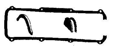 Прокладка клапанної кришки VW/Audi 1.6/1.8/2.0 (отв. 9mm) (к-кт) BGA RK6399 (фото 1)