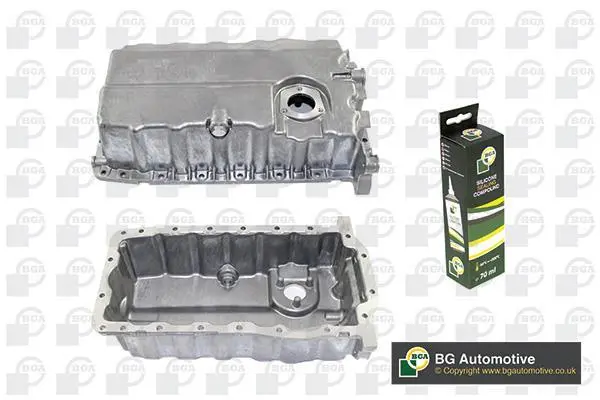 Масляний піддон Caddy 1.9TDI/2.0SDI 04- (дв. BDJ,BST,BJB) з отв. для датчика рівня масла BGA SP9607 (фото 1)