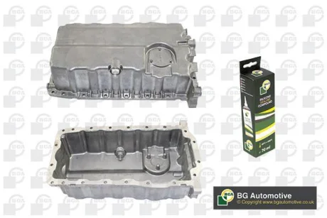Масляний піддон Caddy 1.9TDI/2.0SDI 04- (дв. BDJ,BST,BJB) без отв. для датчика рівня масла BGA SP9608