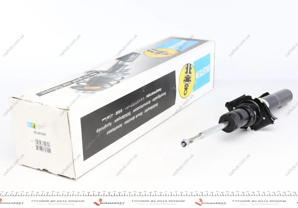 Амортизатор передн лів HONDA ACCORD VIII 2.0-3.5 06.08-06.15 BILSTEIN 22-221407 (фото 1)