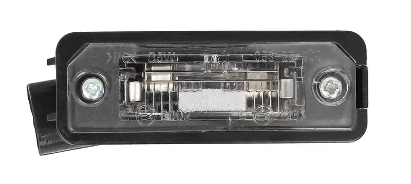 Підсвітка номерного знаку SEAT ALTEA, ALTEA XL, EXEO, IBIZA IV 6J, IBIZA IV 6P, LEON 1P, TOLEDO III 5P SKODA SUPERB II VW EOS, GOLF V, PASSAT CC, PHAETON, POLO IV 9N, POLO IV 9N3 10.01-06.17 BLIC 5402-053-10-905 (фото 1)
