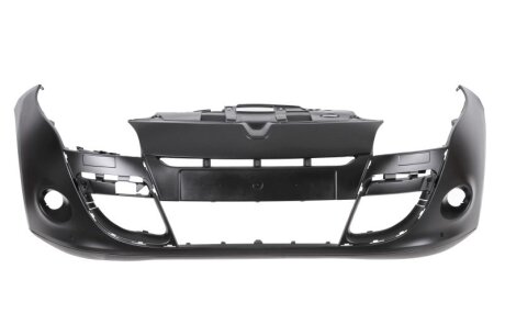 Бампер (передн, грунтований версія 3D, з отвором для галогенних фар, з отворами для парктроніка, під фарбування, сертифікат CZ) RENAULT MEGANE III Ph I 11.08-04.12 BLIC 5510006043902Q