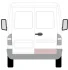 Ремонтна панель дверей задн прав (Підлога) MERCEDES SPRINTER 901, 902, 903, 904, 905 VW LT II 01.95-07.06 BLIC 6015-00-3546172P (фото 2)