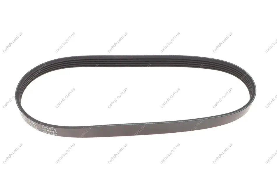 Ремінь генератора Subaru Forester/Impreza/Legacy/Outback 89- (5PK685) BLUE PRINT AD05R685 (фото 1)