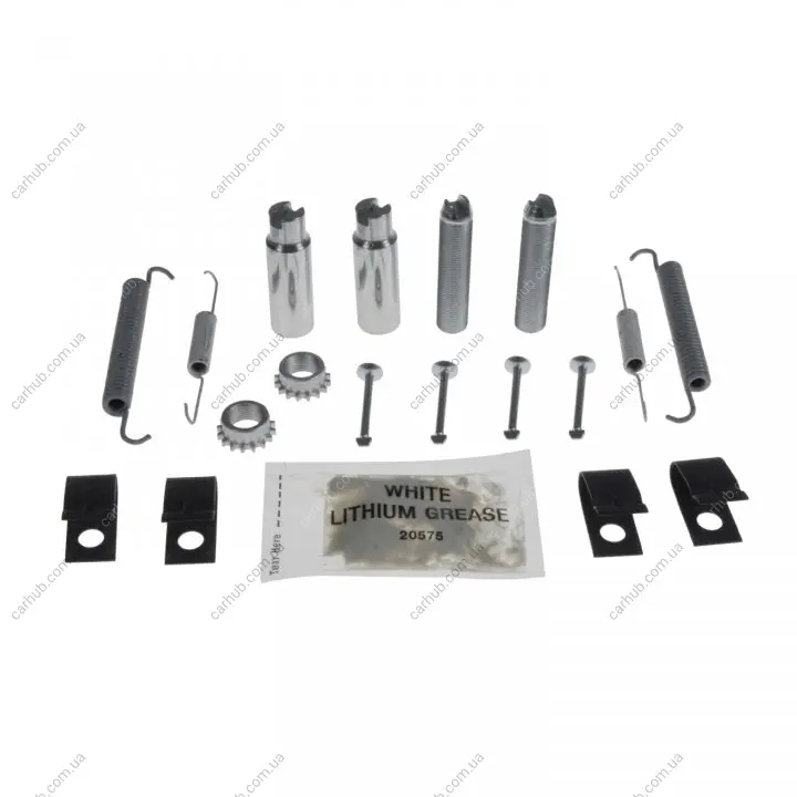 Монтажний набір гальмівних колодок задн JEEP COMMANDER, GRAND CHEROKEE II, GRAND CHEROKEE III 3.0D-6.1 04.99-12.10 BLUE PRINT ADA1041505 (фото 1)
