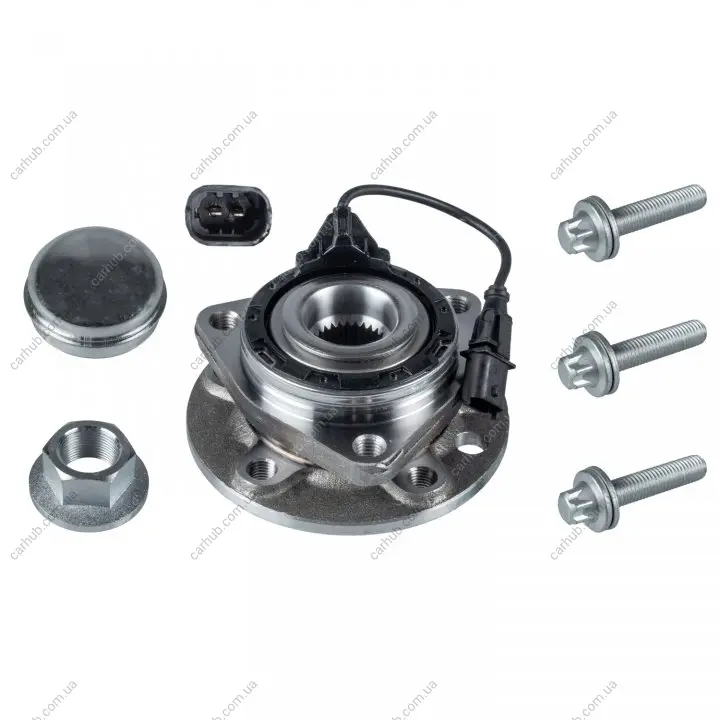 Підшипник маточини (передньої) Opel Signum/Vectra C 1.8-3.2 V6 02- (+ABS) BLUE PRINT ADA108220 (фото 1)