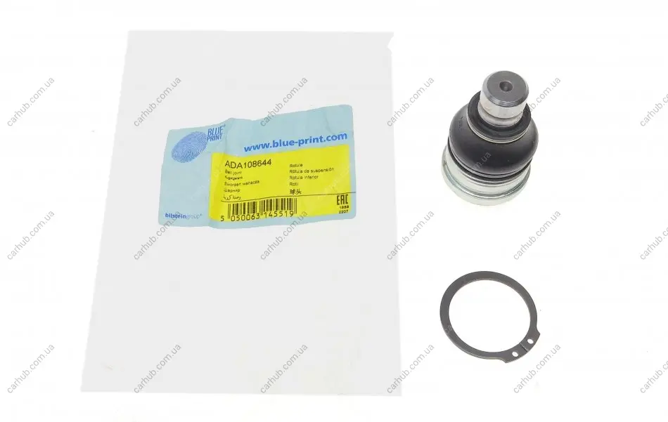 Опора кульова (передня/знизу) Jeep Compass/Patriot/Dodge Caliber 2.0-2.2CRD/1.8/2.4 06- (d=18mm) BLUE PRINT ADA108644 (фото 1)