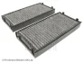 Фільтр салону BMW X5 (E70/F15)/X6 (E71/E72) 2.0-4.8 07- (вугільний) BLUE PRINT ADB112501 (фото 3)