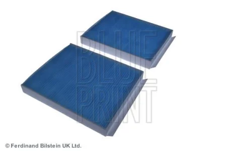 Фільтр салону BMW 5 (F10)/7 (F01) 2.0-6.0 08- (к-кт 2 шт.) BLUE PRINT ADB112510
