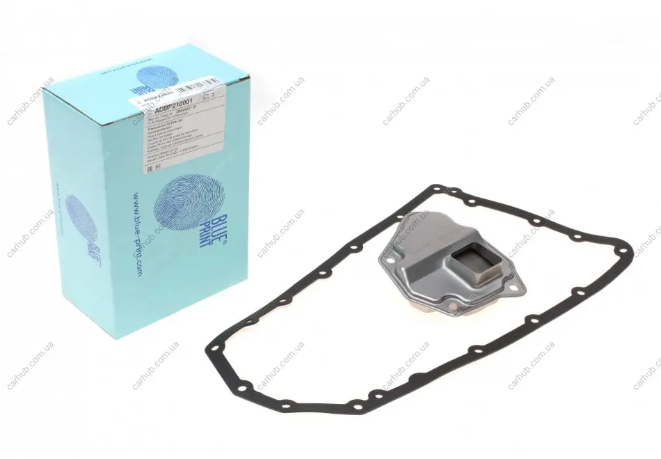 Фільтр АКПП Mitsubishi ASX/Lancer/Outlander 03- (к-кт з прокладкою) BLUE PRINT ADBP210001 (фото 1)