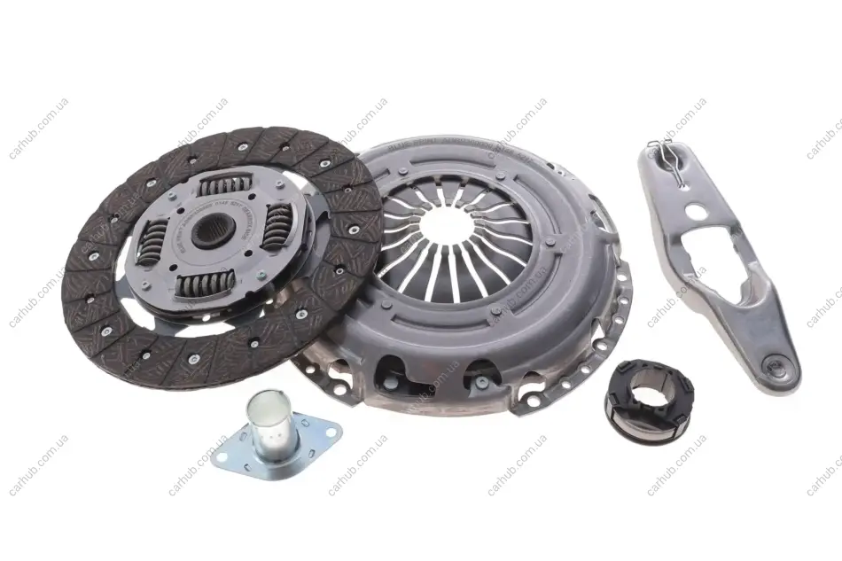 Комплект зчеплення VW Caddy 2.0SDI 03- (d=220mm) (+вижимний) BLUE PRINT ADBP300000 (фото 1)