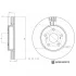 Диск гальмівний (передній) Toyota Corolla 18- (282x25) (вентильований) BLUE PRINT ADBP430072 (фото 3)