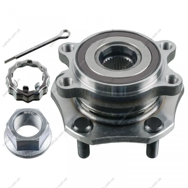 Підшипник маточини (передньої) Nissan Qashqai/X-Trail 1.2-2.5 dCi/DIG-T 13- (+ABS) BLUE PRINT ADBP820040 (фото 1)