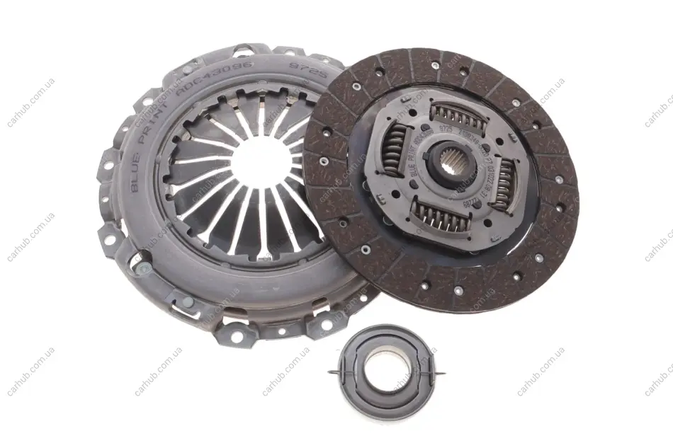 Комплект зчеплення Mitsubishi Outlander 2.4 4WD 03-07 (d=229mm) (+вижимний) BLUE PRINT ADC43096 (фото 1)