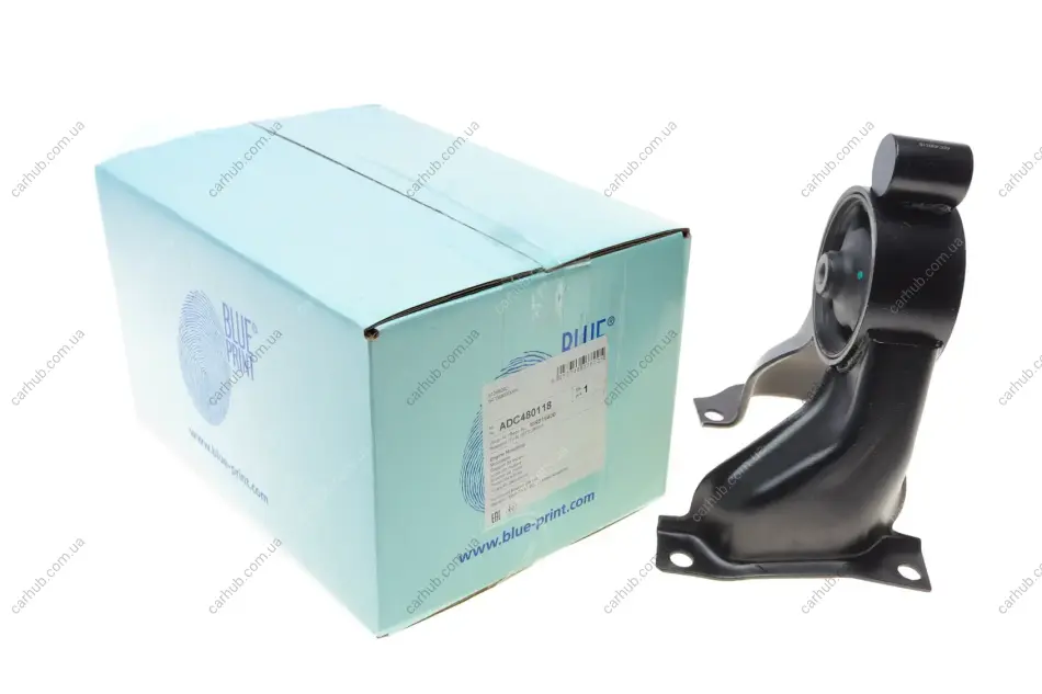 Подушка двигуна (задня) Mitsubishi Lancer VI 1.3-1.6 02- BLUE PRINT ADC480118 (фото 1)