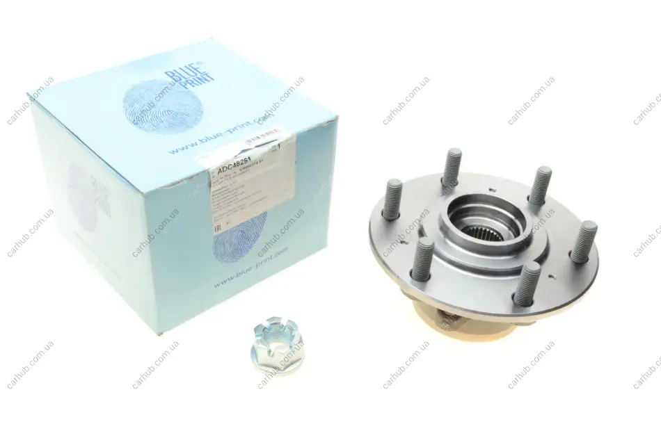 Підшипник маточини (передньої) Mitsubishi Pajero L200 2.5 DI-D 05- (50x88x47) BLUE PRINT ADC48261 (фото 1)
