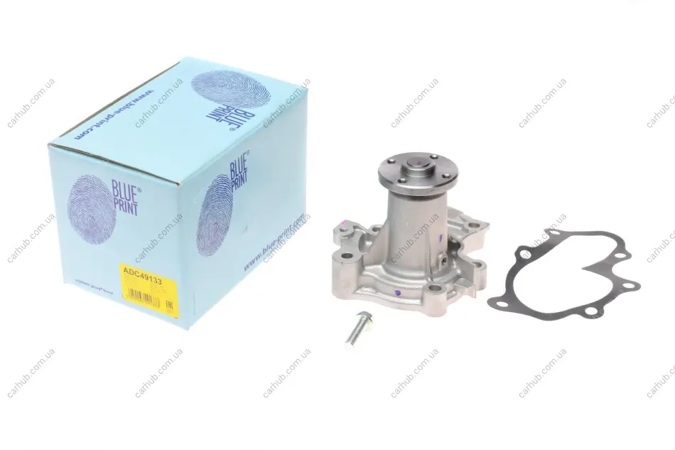 Помпа води Mitsubishi Colt 1.3-1.5 96-03/ Lancer 1.3-1.6i 03- BLUE PRINT ADC49133 (фото 1)
