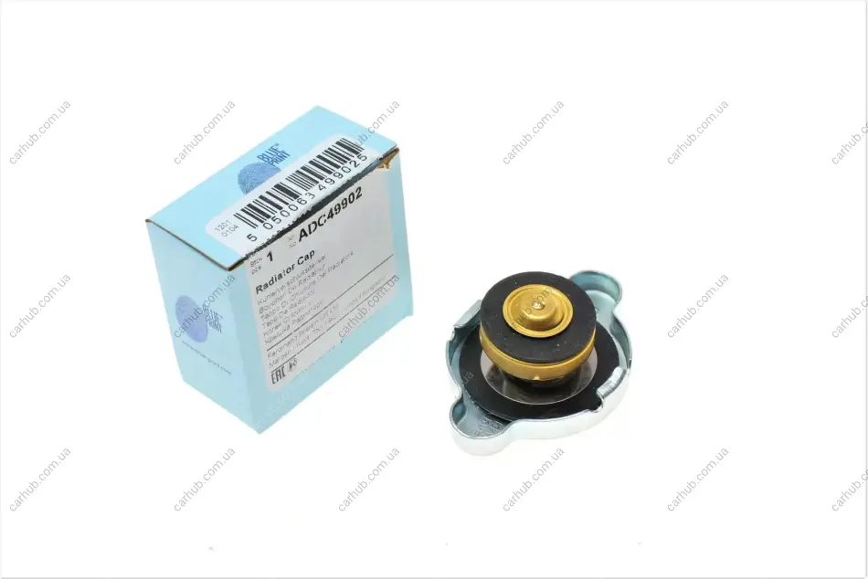 Кришка радіатора Renault Koleos 08-/Toyota Corolla/Mazda 323/Mitsubishi Lancer 84- (0.9bar) BLUE PRINT ADC49902 (фото 1)