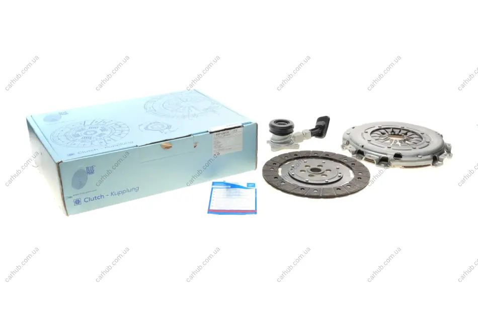 Комплект зчеплення Ford Focus/Kuga 2.0 TDCi 08- (d=240mm) (+вижимний) BLUE PRINT ADF1230120 (фото 1)