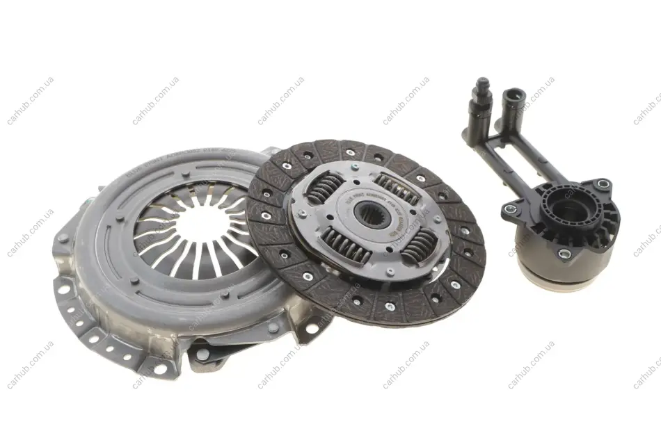 Комплект зчеплення Ford Fiesta/Mazda 2 1.25-1.4 96-08 (d=190mm) (+вижимний) BLUE PRINT ADF123093 (фото 1)