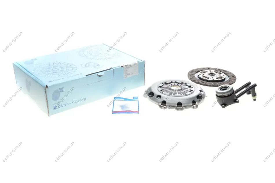 Комплект зчеплення Ford Escort 1.5 Ti/Fiesta 1.6 Ti 08- (d=220mm) (+вижимний) BLUE PRINT ADF123095 (фото 1)