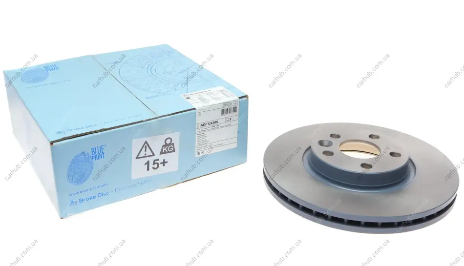 Диск гальмівний (передній) Range Rover Evoque 11-/Ford Galaxy/S-MAX 06-15 (300x28) BLUE PRINT ADF124305 (фото 1)