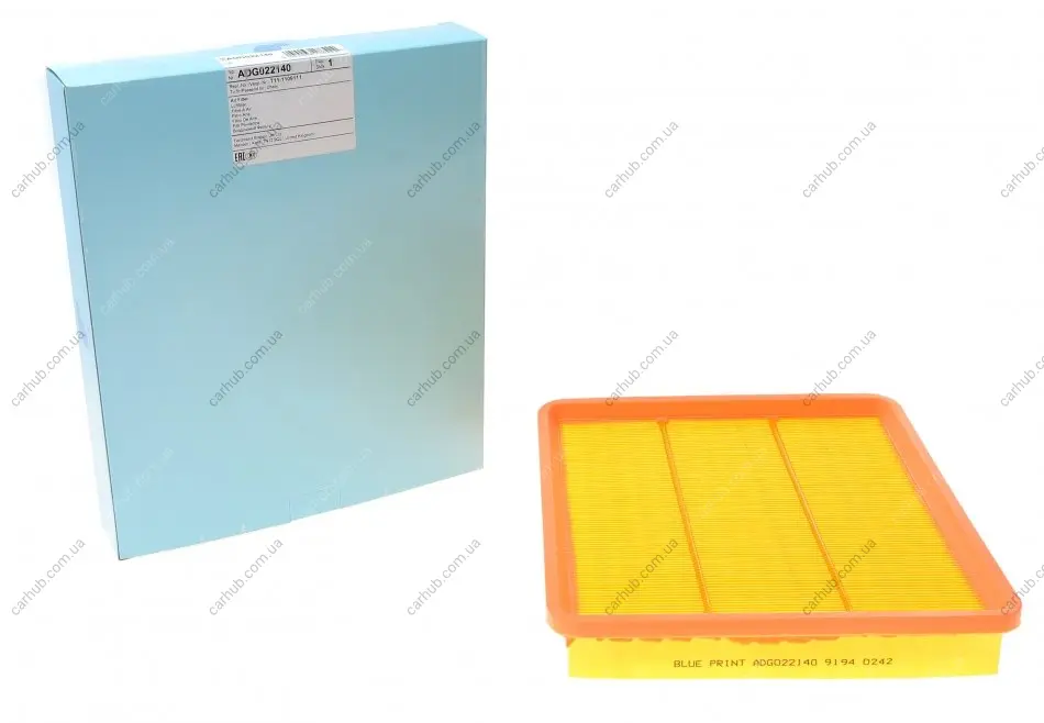 Фільтр повітряний Chery Tiggo 2.0-2.4 16V 05- BLUE PRINT ADG022140 (фото 1)