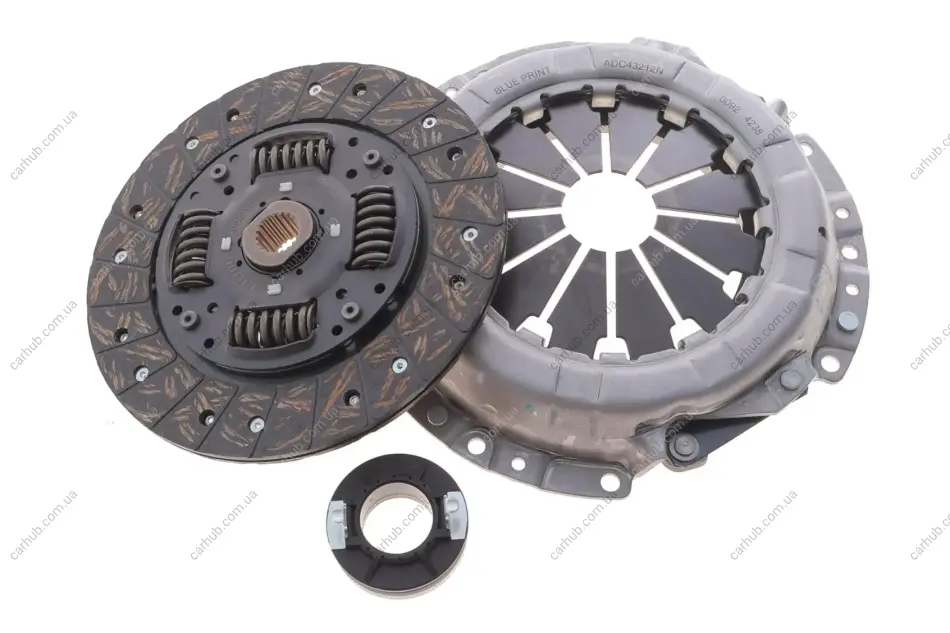 Комплект зчеплення Hyundai Accent III/i30/Kia Rio II/III 1.4/1.6 05- (+вижимний) (d=215mm) z=20 BLUE PRINT ADG030172 (фото 1)