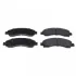 Комплект гальмівних колодок передн, GREAT WALL HOVER, HOVER H5, STEED, WINGLE 2.4/2.4LPG/2.8D 06.06- BLUE PRINT ADG042156 (фото 1)