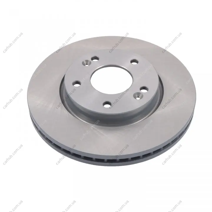 Диск гальмівний (передній) Hyundai ix20 10-/i30 07-12/Kia Cee\'d 06-12 (280x26)(з покриттям)(вент.) BLUE PRINT ADG043130 (фото 1)