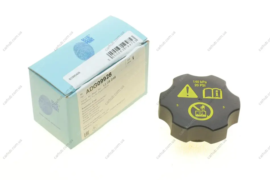 Кришка бачка розширювального Chevrolet Aveo 11-/Opel Astra H/J/Insignia A 08- BLUE PRINT ADG09928 (фото 1)
