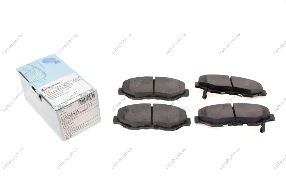 Колодки гальмівні (передні) Honda CR-V 2.0/2.4 16V 01-12 BLUE PRINT ADH24265 (фото 1)