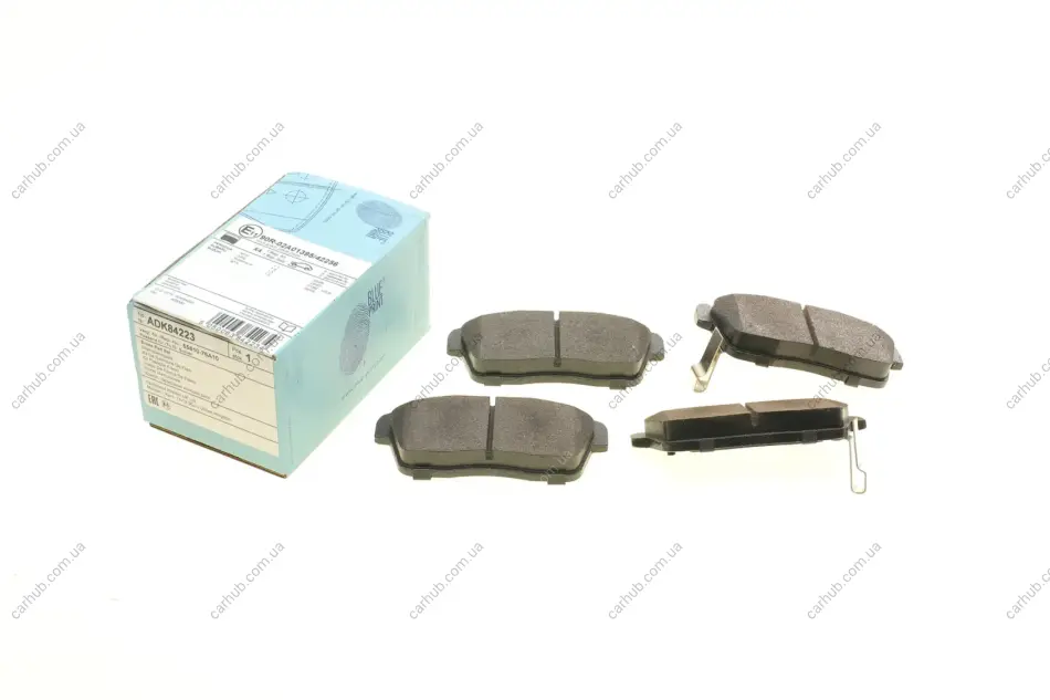Колодки гальмівні (передні) Chevrolet Cruze 00-08/Subaru Justy 07-/Suzuki Ignis 00-/Nissan Pixo 09- BLUE PRINT ADK84223 (фото 1)