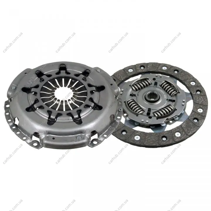 Комплект зчеплення Ford Fiesta 1.8D 96-02 (d=210mm) BLUE PRINT ADM530100 (фото 1)