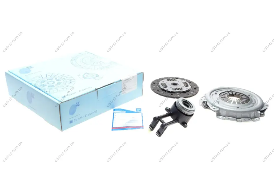 Комплект зчеплення Ford Fiesta/Mazda 2 1.25-1.4 96-08 (d=190mm) (+вижимний) BLUE PRINT ADM53084 (фото 1)