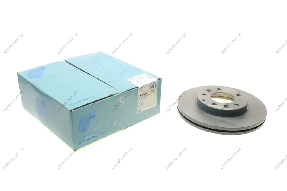 Диск гальмівний (передній) Mazda 626/6 97-13/Premacy 1.8/2.0 99-05 (274x24) BLUE PRINT ADM54359 (фото 1)