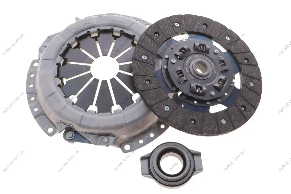 Комплект зчеплення Nissan Almera/Primera 1.8 00-08 (d=215mm) (+вижимний) BLUE PRINT ADN130129 (фото 1)