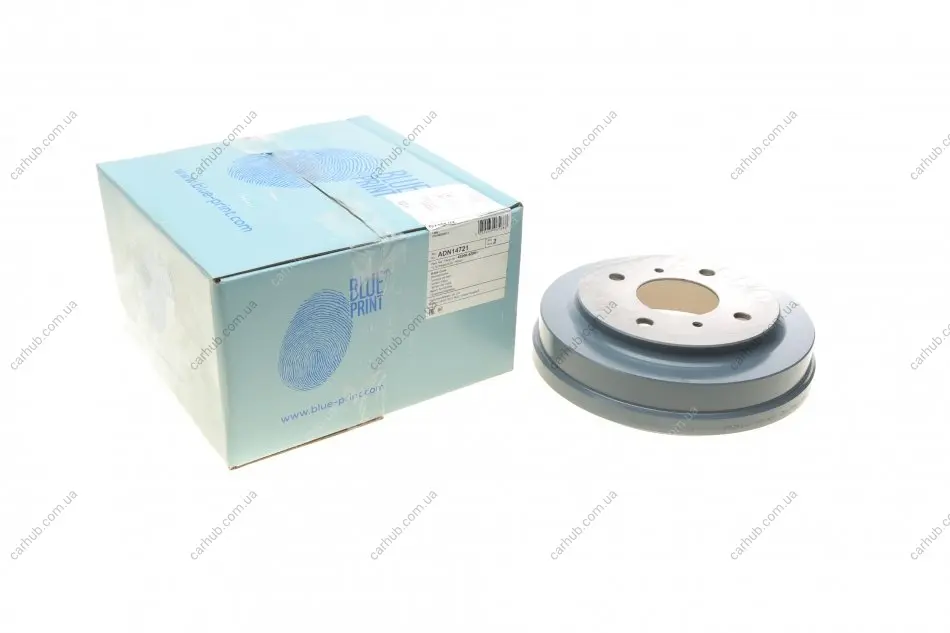 Барабан гальмівний (задній) Nissan Almera 00-/Sunny 90-04 (203x66,7) BLUE PRINT ADN14721 (фото 1)