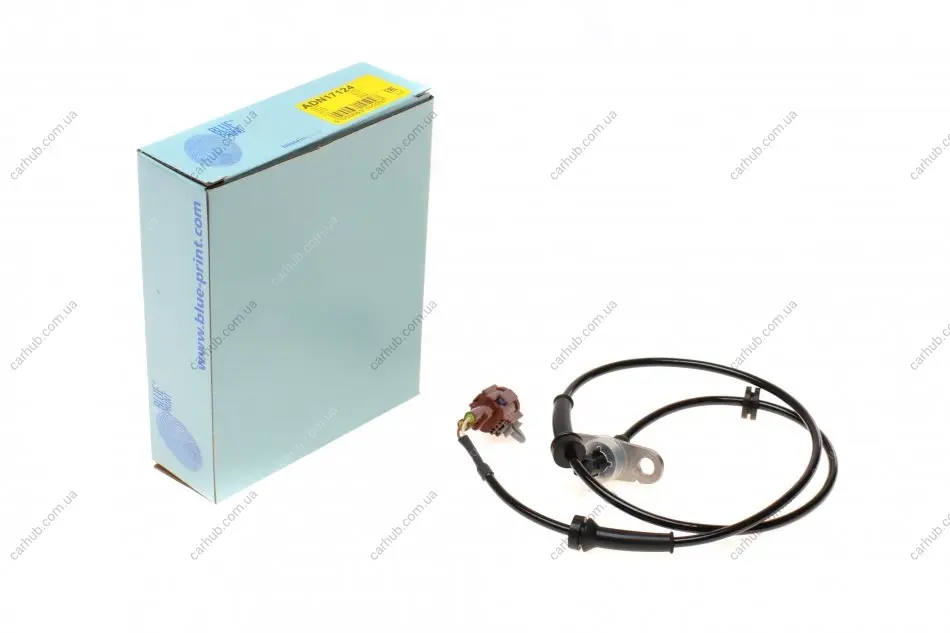Датчик ABS (задній) Nissan Navara 2.5/3.0 dCi 97-14 (L) BLUE PRINT ADN17124 (фото 1)