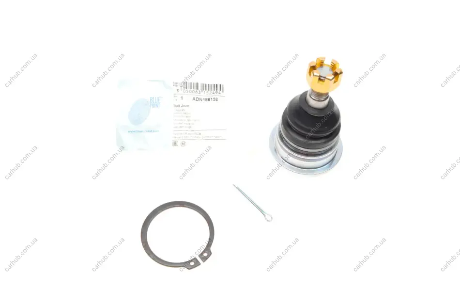 Опора кульова (передня/зверху) Nissan Navara/Pick Up 2.5dCi/D 97- BLUE PRINT ADN186126 (фото 1)