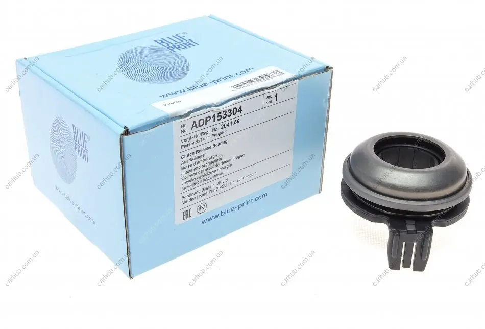 Підшипник вижимний Citroen Jumper/Fiat Ducato/Peugeot Boxer 1.9d/Td/2.5-2.8D 94-02 BLUE PRINT ADP153304 (фото 1)