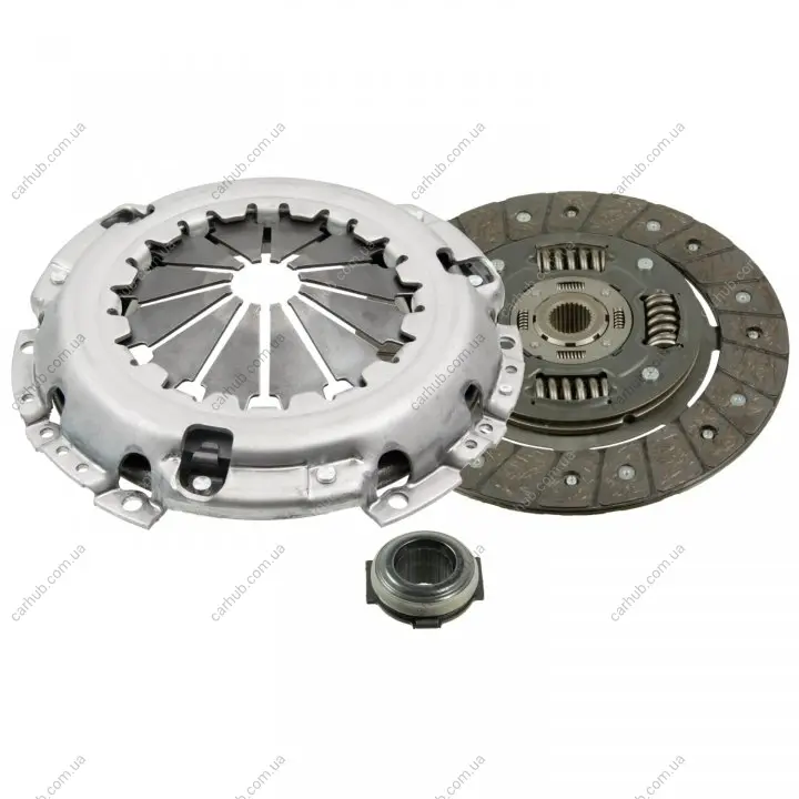 Комплект зчеплення Renault Laguna 2.0 16V 95-/Volvo S40/V40 1.6-2.0 95- (d=220mm) (+вижимний) BLUE PRINT ADR163019 (фото 1)