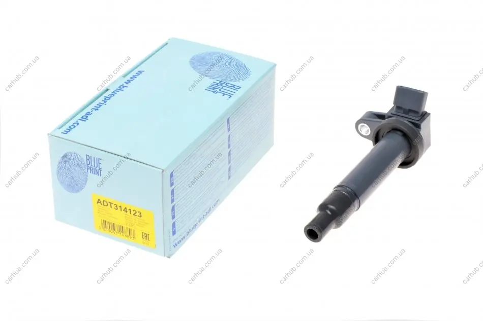 Котушка запалювання Toyota Land Cruiser 4.7 98-07/Lexus GS 4.3 00-11 BLUE PRINT ADT314123 (фото 1)