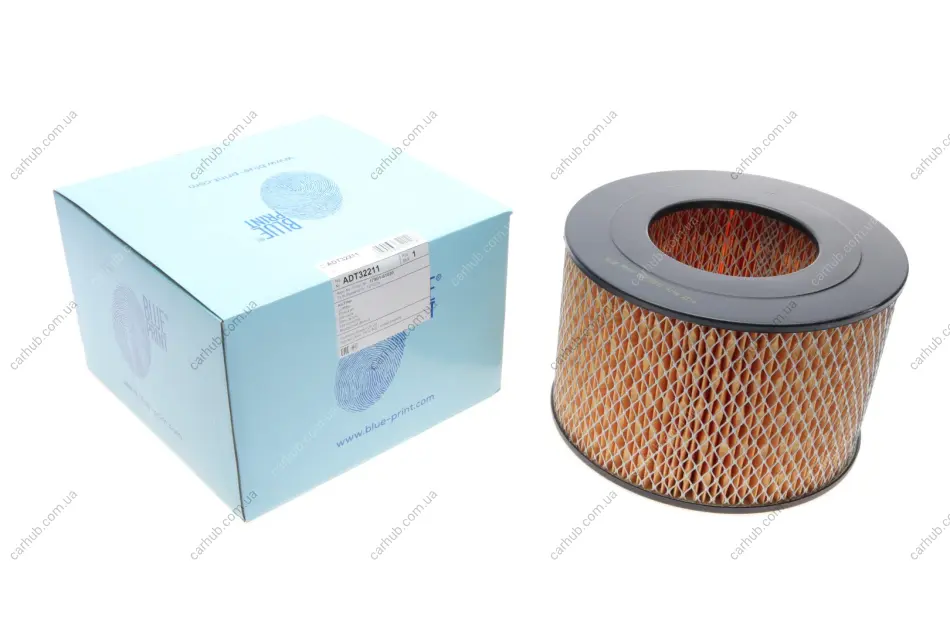 Фільтр повітряний Toyota Land Cruiser 3.0-4.5 95-03 (бочка) BLUE PRINT ADT32211 (фото 1)