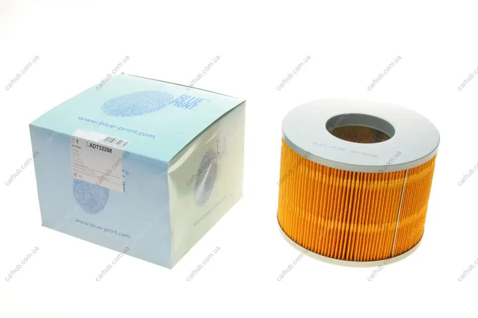 Фільтр повітряний (Фільтр повітряний) TOYOTA HILUX VI, LAND CRUISER 90 2.4/3.4 03.96-10.05 BLUE PRINT ADT32288 (фото 1)