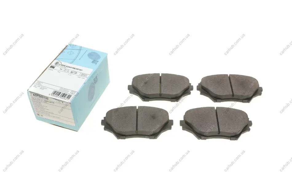 Колодки гальмівні (передні) Toyota Rav 4 II 00-05 BLUE PRINT ADT342120 (фото 1)